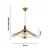 OPVIQ Luster Vejce Gold Brown