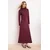 Trendyol Modest Ženska haljina Tctss26Eb00089, Ljubičasta