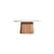 Hanah Home Trpezarijski sto i stolice Soho, 170x90x75 cm, 6 stolica, Beli