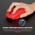 Fantech Gaming miš XD7V2 Aria II, Wireless, Crveni