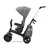 Kinderkraft Tricikl Easy Twist 2U1, Sivi