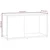 TV ormarić boja dimljenog hrasta 60x24x32 cm konstruirano drvo