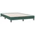 Vidaxl Box spring postelja z vzmetnico temno zelena 160x220 cm žamet