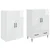 Set ormara 2 pcs 66 x 34,5 x 95 cm Konstruirano drvo