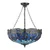 Endon 112250 - Luster na lancu Tiffany DRAGONFLY 3xE27/60W/230V prečnik 50 cm