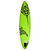vidaXL Set daske na napuhavanje za veslanje stojeći 366x76x15 cm zeleni