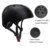 Kaciga za trotinet,rolere,skateboard (L 58-62 cm) crna