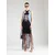 Versace Jeans Couture Obleka rdeča/črna/off-bela
