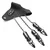 Rokavice DEVIL FASHION - Black Gothic Punk - GE038