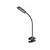 Immax 08998L - LED+CCT prigušiva stona lampa sa klipom CLIP 7,5W/230V crna