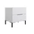 Hanah Home Noćni ormarić Kmd-1720-Dd-1, 55x59x44 cm, Beli