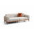 ATELIER DEL SOFA Sofa trosed Kapri 3 Seater Cream