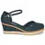 Tommy Hilfiger  Sandale i polusandale BASIC CLOSED TOE MID WEDGE  Blue