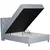 Box Krevet Black Diamond 120/200 cm , svetlosiva