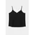Trendyol Curve Ženska bluza Tbbss26Af00057, Crna