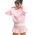 Cropp - Dukserica s kapuljačom - pastelno pink