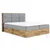 Boxspring postelja Wood3 - 160x200 cm