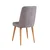 Conceptum Hypnose Trpezarijska stolica Stormi Sandalye 47x89x46cm Bež-Siva