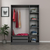 Hanah home Ormar Kale 135x210x52cm Antracit