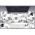 Decormat Namizna podloga Gray triangles pattern 120x60 cm