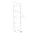 Conceptum Hypnose Polica 45x170x22cm Orah