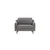 Atelier del Sofa Fotelja Robin Loveseat, Siva