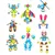 CAB Toys Magnetni Flexy komplet - 16 kos