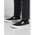 JACK & JONES Slip On tenisice FULLER, antracit siva / bijela