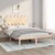 Vidaxl Posteljni okvir 120x200 cm trden les