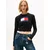 Tommy Jeans Pulover mornarska/rdeča/črna/bela