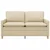 Sofa Krem 156 x 81 x 87,5 cm Tkanina