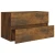 Vidaxl Omarica za umivalnik dim. hrast 80x38,5x45 cm konstruiran les
