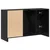 Kupaonski ormar Crni hrast 90 x 29 x 55 cm Konstruirano drvo