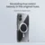 Maska za telefon Nillkin Nature Pro Magnetic za iPhone 16 Plus, Bela
