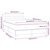 vidaXL Box spring postelja z vzmetnico LED sv. siva 120x200 cm blago