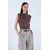 Trend Alacati Stili Ženska bluza Alc-X15151, Braon