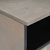 TV ormar s ladicama Siva 80 x 33 x 46 cm Čvrsto drvo manga