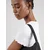 VERO MODA Majica BARBARA  črna / off-bela