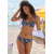 VIVANCE Bikini hlačke črna/bela