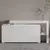 HANAH HOME Komoda Beliz White