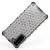 Honeycomb pancirna futrola sa silikonskim okvirom za Samsung Galaxy S21 5G - Crna KP10014
