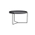 Hanah Home Set klub stočića Mandy, 2 komada, 80x51x80, 60x41x60 cm, Antracit