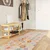 Vidaxl Pralna preproga 80x300 cm večbarvna
