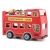 New Classic Toys Rdeči mestni avtobus + 9 figur potnikov