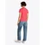 Tommy Jeans Majica rdeča/off-bela