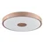 Brilliant - LED plafonsko svetlo TAVIS LED/24W/230V, prečnik 44,5 cm, roze zlato