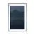 Plakat s paspartujem polna luna nad gorami - 20x30 silver