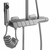Komplet za prhanje REA ROB INOX Brushed Nickel s termostatom