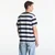 Majice Calvin Klein Jeans Ss Easy 20S Jersey Stripe Crewneck Tee Dark Sapphire XL