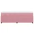 Vidaxl Box spring postelja z vzmetnico roza 100x200 cm žamet
